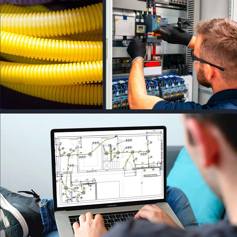 imagem de projeto eletrico